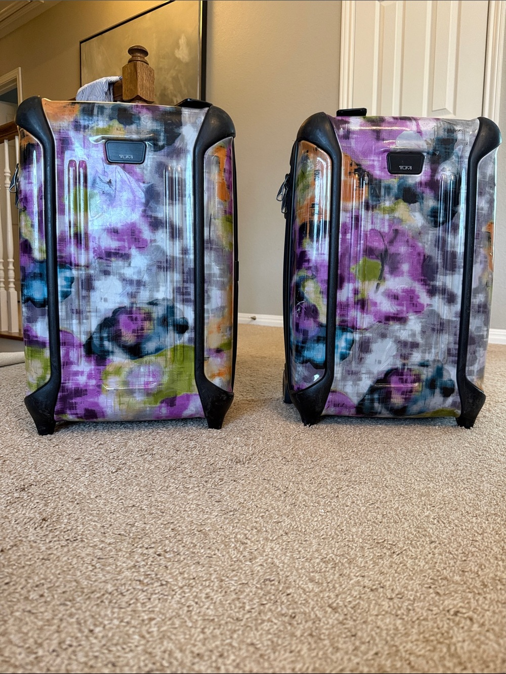 2 Rare TUMI Vapor International Carry-On